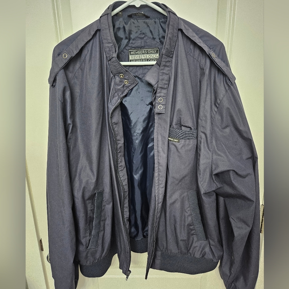 Members Only Mens Vintage 80's Cafe XXL
